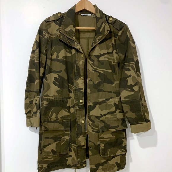 DEX Camo Utility Jacket Womens - Picture 1 of 3